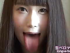 emika pine tongue showing kink fetish spitting spit saliva licking